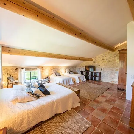 Maison Campagne Avec Piscine Privee 8-10 Personnes Feriehus *