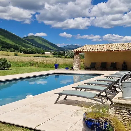 Maison Campagne Avec Piscine Privee 8-10 Personnes Feriehus Banon